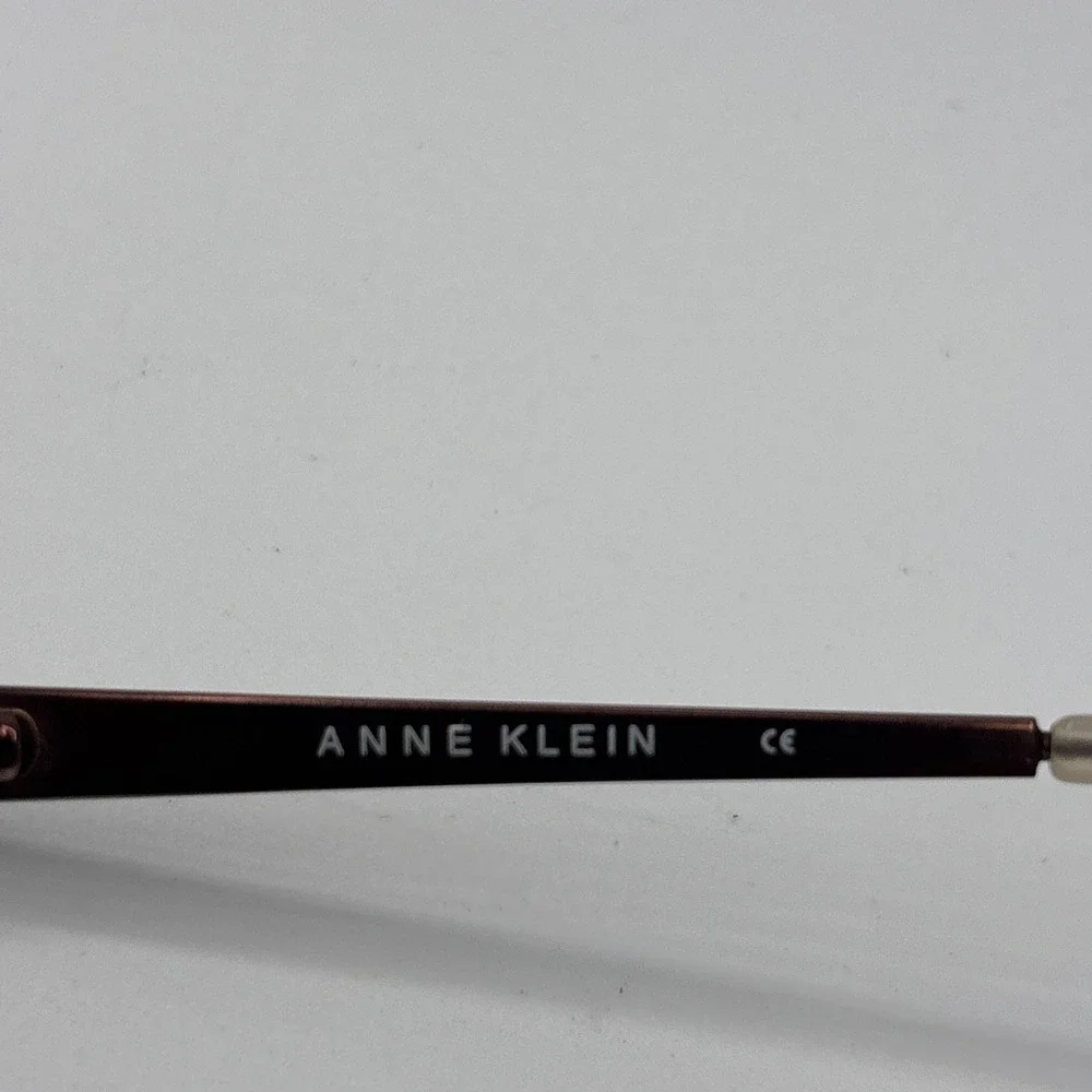 Anne Klein Eyeglasses AK 5048 208 Mocha 49-17-135 Frames Metal Full Rim w/case